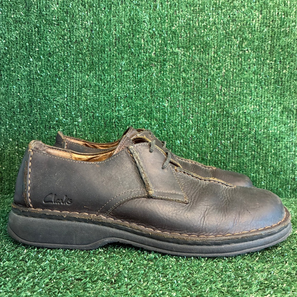 Clarks Active Air 37322 Lace Up Leather Casual Comfort Oxford Brown Mens Sz 12 M